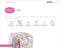 Tablet Screenshot of lauraslittleboutique.com